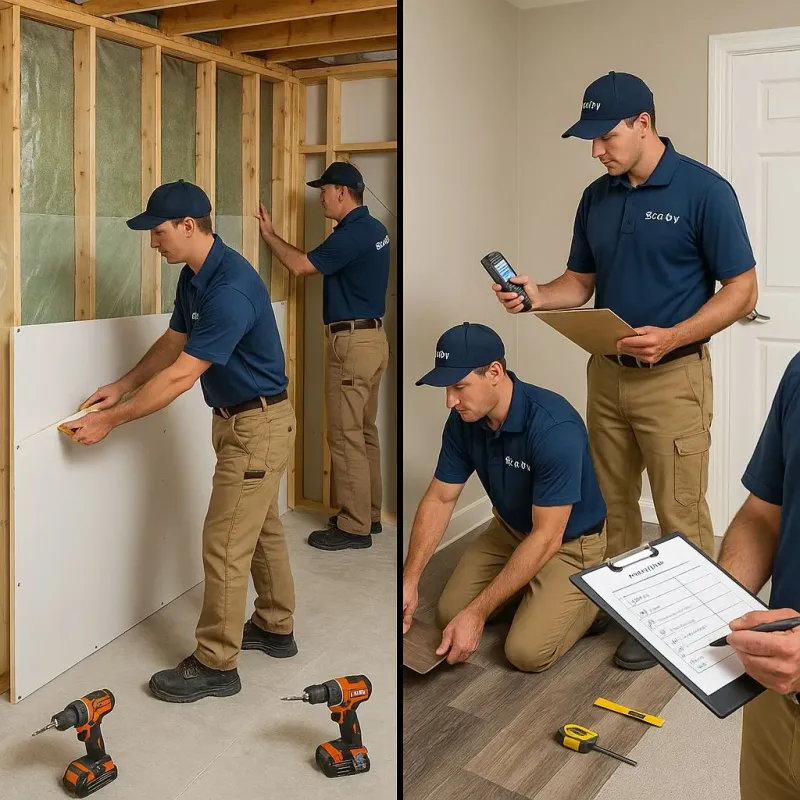 Repairs and Reconstruction process in Thomaston, GA