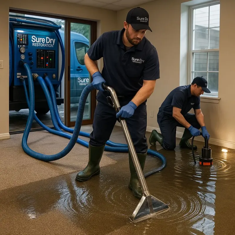 Water Extraction and Removal process in Thomaston, GA